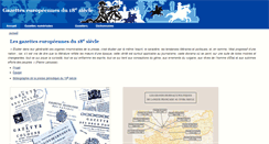 Desktop Screenshot of gazettes18e.fr